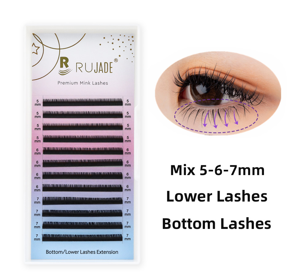 Eyelash Extension Human Hair - Dưới Làn Mi Pha 5 6