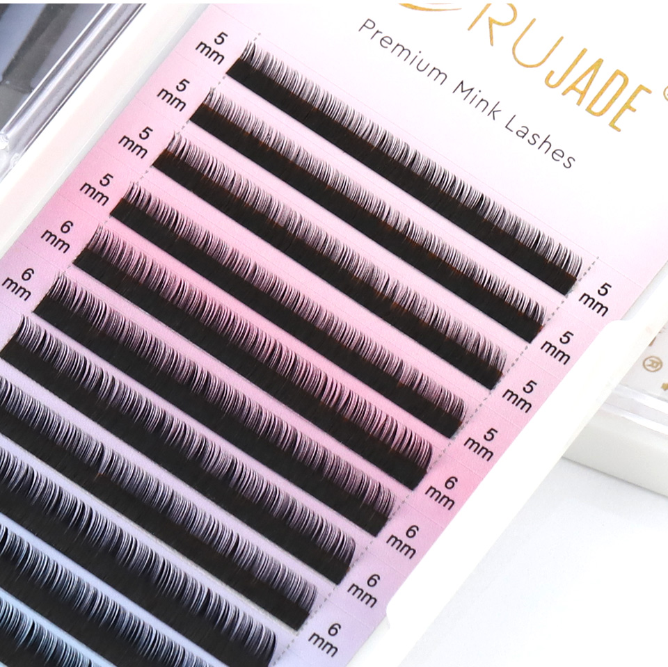 Dưới Làn Mi Pha 5 6 7Mm Dưới L - đánh giá và giá Eyelash Extension Human Hair