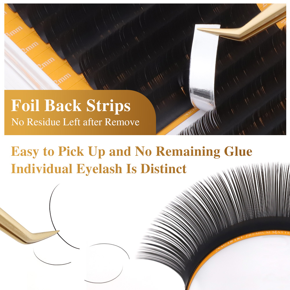 NAGARAKU New Air Series Premiu - đánh giá và giá Eyelash Extension Human Hair